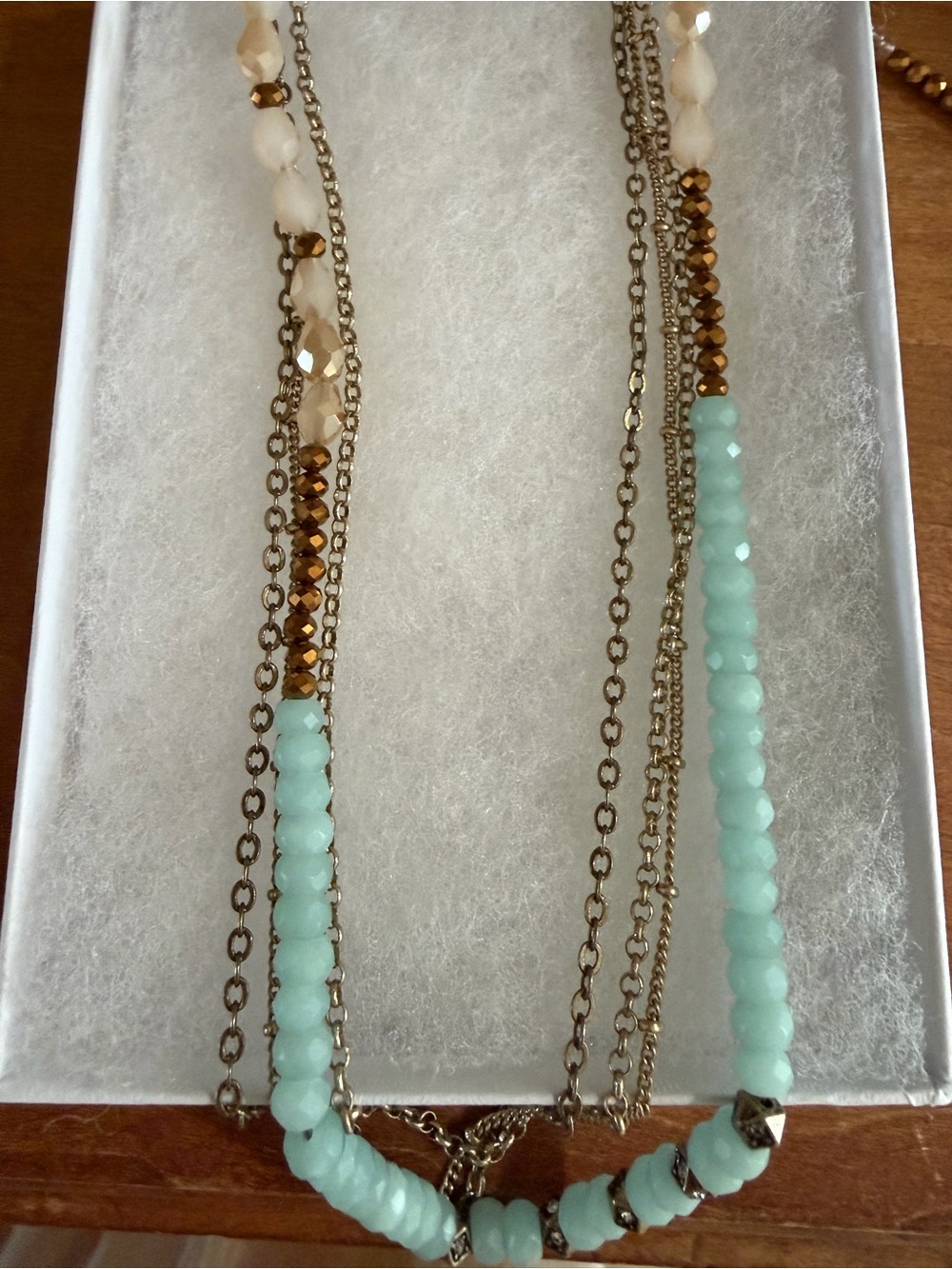 Chloe + Isabel Seafoam Serenity Multi-Strand Necklace